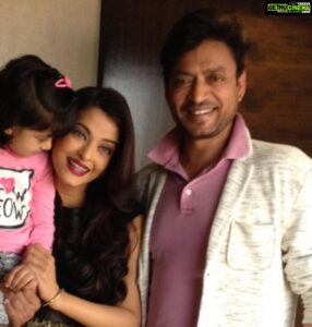 Aishwarya Rai Instagram - ✨May your Soul Rest in Peace my dear friend Irrfan... like we said.. We Keep it Real... Always...✨God Bless✨