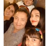 Aishwarya Rai Instagram - ✨❤️So much love for you...and from you my dearest Chintu uncle...ALWAYS... so heartbroken...May your Soul Rest in Peace God Bless ✨🙏✨There will never be another... just TOO SPECIAL.. and the memories... Precious... Miss you and Love you Forever... ❤️✨