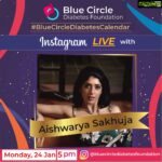 Aishwarya Sakhuja Instagram - ⭐Instagram Live today at 5PM IST with the beautiful model & actress, Aishwarya Sakhuja @ash4sak who lives with type 1 diabetes. ⭐You'll find her on the pages of the #BlueCircleDiabetesCalendar, our awesome charity calendar which features 12 people living with different types of diabetes. ⭐Support the NGO by buying the calendars and fun diabetes merchandise from this link: https://www.bluecircle.foundation/store . . . . . . . . #InstaLive #InstagramLive #diabetes #BlueCircleDiabetesFoundation #diabetictriathlete #T1D #T2D #DiabetesAwareness #NGO #nonprofit #calendar #type1diabetes #type2diabetes #model #actor #celebrity