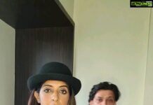 Aishwarya Sakhuja Instagram - 🤪🤪🤪🤪🤪🤣🤣🤣 @rohitnag9 takes a lot to prank you and i succeeded😁😁 #roash #rohitnag #aishwaryasakhuja #couple #couplesvideos #prank #prankvideo