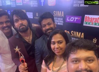 Ajaneesh Loknath Instagram - Kudos shettre @RakshitShetty and the entire team of #ASN. It’s a well-deserved win! @bobby_c_r