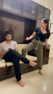 Aksha Pardasany Instagram - A day in the life of @kaushal_dp 

#luckiestmanalive