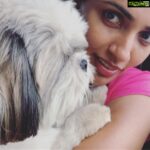 Akshara Gowda Instagram - Sometimes you don’t see the person( or my dog )sitting right beside you is the one saving you from you .. ❤️#shihtzu #bhairugowda #aksharagowda #stylishtamizhachi #mineforever #mineforlife #doglover #hesavesme #lovelikethis #love