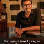 Akshara Haasan Instagram - RIP to one of the most rare and beautiful person I've known, Mr. Anil Nadu. A man I truly respected. An amazing , kind, respectful, positive person and what not. A true loss for all of us who knew him personally. Truly a sad day. May you bring all the positivity and happiness wherever you are sir.