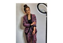 Akshara Haasan Instagram - So excited to be promoting @amnp_thefilm , sharing our (@rajaramamurthy & @anjanajp) movie experience on star sports tamil in oday's pre show show. Thank you team for making me look good. ❤❤ Styling & Clothes @ashwin.thiyagarajan Make up Artist @abhiramisivakumar Hair Stylist @glambylucy_ak