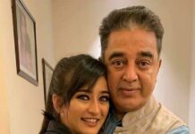 Akshara Haasan Instagram - Happiest fathers day to my superhero bapuji.Thank for being the strong pillar of support, giving strength , for always being kind, warm and understanding. You have always silenty and not so silently picked both Akka and I up when we fell and helped us up through your advice filled with wisdom, helped us shine our brightest, when we shine you encourage us to shine more. You have taught us since we were born to be able to stand on our own two feet, and made us strong independent women today. Hope to bring you more pride like you have with the world and us. Thank you bapuji. Love you @ikamalhaasan bapuji.