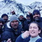 Akshara Haasan Instagram – Finished shooting on one mountain top. Tomorrow let’s see what the other mountaintop hold for us. Almaty, Kazakhstan