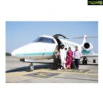 Allu Arjun Instagram - Flying together as a family after years . N&C Wedding celebrations begin ... #allufamily