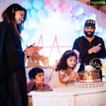 Allu Arjun Instagram - I would personally like to thank @mythriofficial movie makers Ravi garu , Naveen garu , Cherry Garu and others for hosting a memorable party for us on the occasion of Arha’s birthday . Very sweet gesture . Thank you once again .