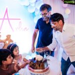 Allu Arjun Instagram – I would personally like to thank @mythriofficial movie makers Ravi garu , Naveen garu , Cherry Garu and others for hosting a memorable party for us on the occasion of Arha’s birthday . Very sweet gesture . Thank you once again .