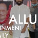 Allu Arjun Instagram - Launch of ALLU Studios by the Allu Family