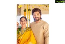 Allu Arjun Instagram - Greatest lesson I learnt from my mother is ... how to be simple even when you have Lots. Happy Mother’s Day to My Mother and all the Mothers in the world . #Mothersday