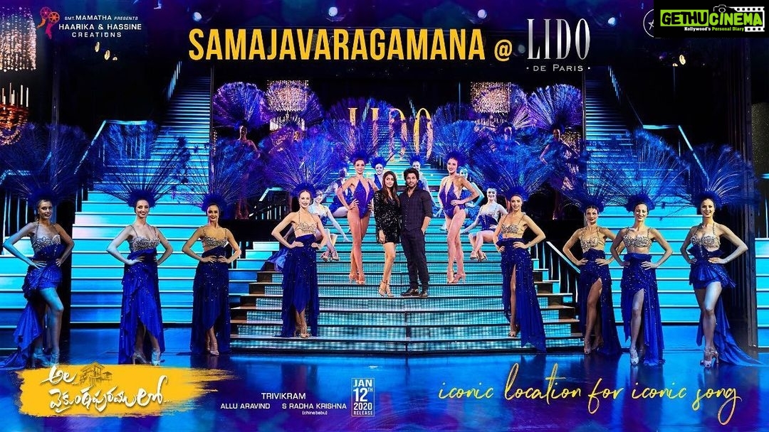 Allu Arjun Instagram - Thank You @lidoparis . #samajavaragamana #alavaikunthapurramuloo