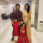 Allu Arjun Instagram - HAPPY DIWALI TO ALL OF YOU . SNEHA , ARHA , AYAAN , ARJUN & THE ENTIRE ALLU FAMILY .