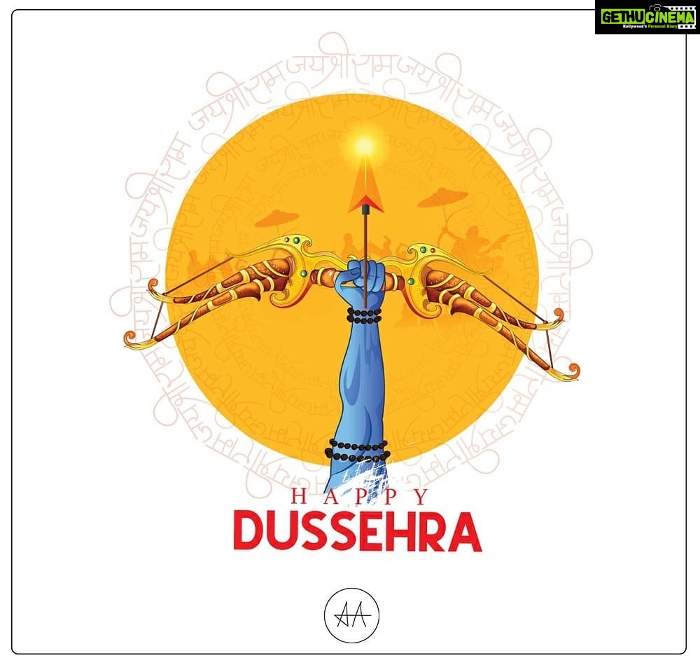 Allu Arjun Instagram - Happy Dussehra to you and your family .