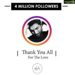 Allu Arjun Instagram – 4 Million … Thank you for all the love . Gratitude Forever 🙏🏽