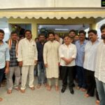 Allu Arjun Instagram - AA20 Pooja . 3rd time with my darling Sukku . DSP special combo always . Hoping to create a magic again . Thank you Koratala Shiva garu , Surender Reddy Garu & Allu Arvind garu (dad) and all other guests for gracing the occasion. Thank you Mythri Movies & Muttamsetty Media .