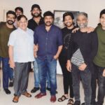 Allu Arjun Instagram - It’s was a pleasure for the entire Allu family to host a success party for Syeraa unit . So happy to host this for our MEGASTAR garu along with many other Stars & Directors . The pleasure was totally ours . I Thank everyone for joining us on behalf of the Allu Family .