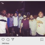 Allu Arjun Instagram - 1st thing I see Sunday morning...all my staff partying on Saturday nite 😂 Their night life is def more happening than mine 😂 . U guys should have called me too 😂