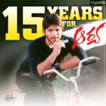 Allu Arjun Instagram - I can still “ feel the love “. This film is still the most magical movie of my life...it changed my life. Can’t believe its been 15 years already...thank you @aryasukku ,@thisisdsp , Ratna velu , Dil Raju garu for their contributions and above all audience from all over for the love they showered .