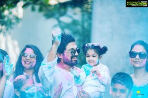 Allu Arjun Instagram - Happy Holi Everyone #holi2019
