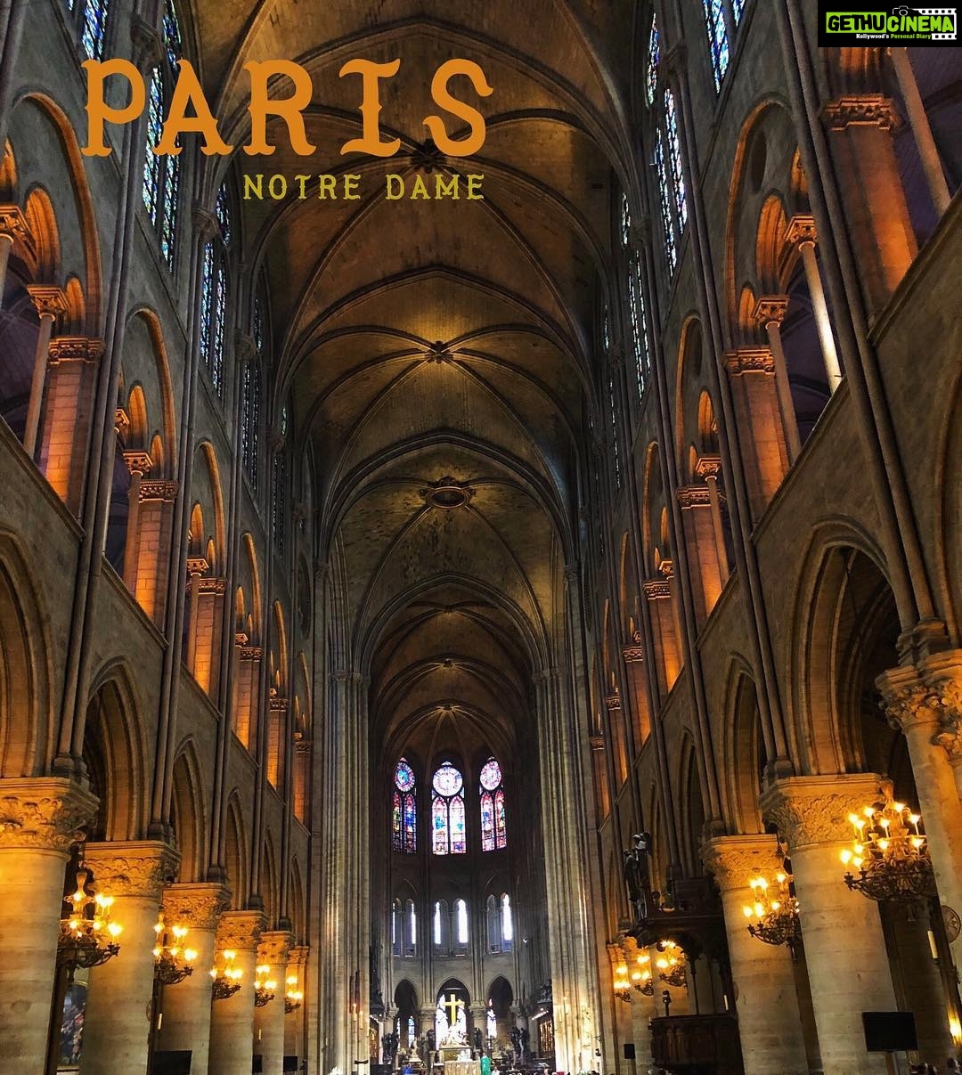 Allu Arjun Instagram - PARIS . Notre Dame Church . #aaclicks