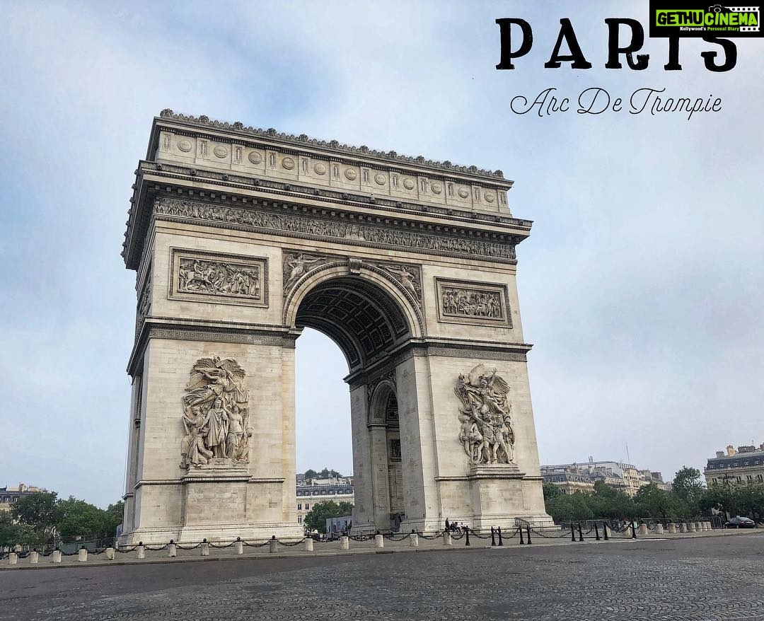 Allu Arjun Instagram - PARIS. Arc De Trompie . #aaclicks