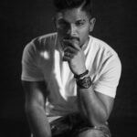 Allu Arjun Instagram - @rohanshrestha . I have been waiting to share my experience about this wonderful technician I have worked with during Naa Peru Surya movie Photo shoot . I was amazed to see the command on the craft this young man had. Best Quality at Lighting speed . Very Rare Combo . I have shot with many or most top photographers in the country . But this Young Gentleman was the best I ever worked with . It was an absolute pleasure to work with such a brilliant talent. Looking fwd for more in the future. #whitetseries #rohanshrestha Styled by @harmann_kaur_2.0
