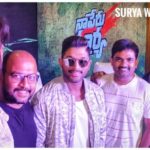 Allu Arjun Instagram – Thank You Harish , Maruthi & VIAnand . They Volunteered to do a Interview for NSNI. Thank you for the Support