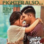 Allu Arjun Instagram - Lover Also Fighter Also