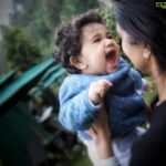 Allu Arjun Instagram - Her laughter is pure joy to me . My Lil Angel Allu Arha in Ooty a while ago ! #alluarha #allusnehareddy #aaclicks #babylaughing #ooty