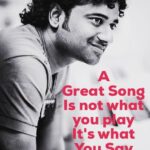 Allu Arjun Instagram - “A Great Song is not what you play it’s what you Say “ AA . I formed this Quote long back hearing to DSP’s Music ! #DSP #musicquotes #AAQuotes