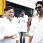 Allu Arjun Instagram - Happy Birthday Dad . Lots n lots love always 🖤