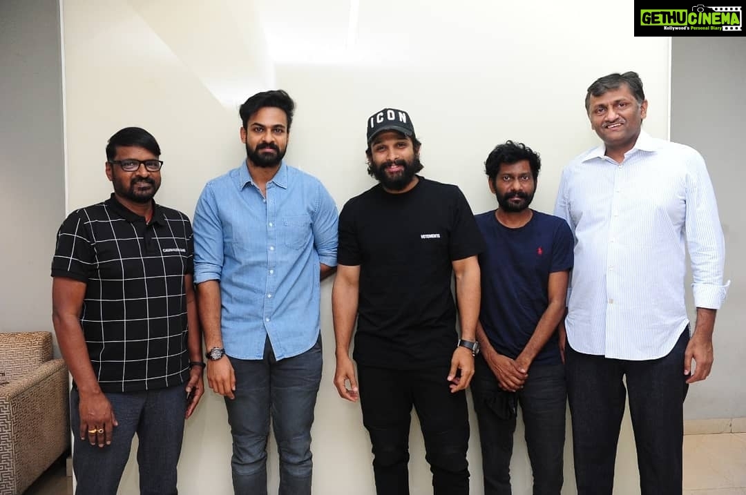 Allu Arjun Instagram - Watched #Uppena. My respect to @buchibabu_sana for delivering such a wonderful film. Great work by DOP & technical crew. The music by @thisisdsp was the soul of the movie. Huge respect for @actorvijaysethupathi garu who took the film to another level with his magnetic aura. @krithi.shetty_official has made one of the best debuts for an actress. I truly liked her character and work. The most important to me is my brother @panja_vaishnav_tej. I have never seen another hero who has delivered such a wonderful performance for a debut film. @mythriofficial can always proudly call themselves the makers of #Uppena. You have seen Sukumar Writings create magic with Kumari 21F and now Uppena. I am so happy for you @aryasukku . I want to congratulate the entire team, cast and crew for a stupendous success.