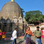 Amala Paul Instagram - Scrapbooking my trip to Assam: Just basking in the glory of Shakti ~ The divine feminine power. 💮 The Kamhakya Devi temple rests atop the Neelachal Hill at Guwahati. The temple was built to honor the bleeding Mother Goddess Kamhakya Devi. According to the Kalika Purana, Kamakhya Temple denotes the spot where Sati's Yoni fell after Shiva tandav. The temple celebrates the 'shakti' within every woman. For someone who deeply believes in the lessons of the soul, visiting this temple was more than a mere mortal experience. I truly experienced the power within, the power is not to be mistaken with extreme aggression; a true sense of calmness and a stoic silence within me defines power for me. I gave myself to the mother and came back with the child inside me intact. 💟 #traveldiaries #soulfood #soultales #moonchildmusings #grateful #shakti
