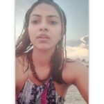 Amala Paul Instagram - Wide sky ~ wild water ~ whirlwind spirit #tranquil #beachdays #goadiaries2020 Mandrem, Goa, India