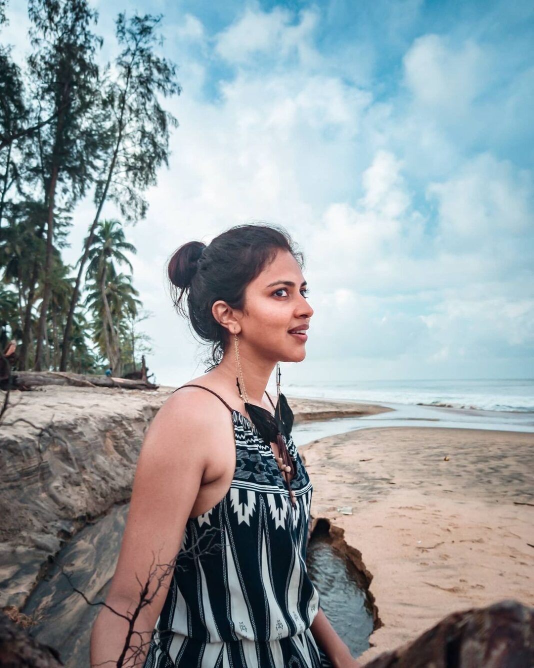 Amala Paul Instagram - “Bloom now - bloom free”. - Surrender & Rise, again. 💫💓🔥