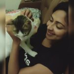 Amala Paul Instagram - My kitty cat's night time routine: Make mama a masseuse and enjoy a good looooooooooooooooong massage. I need to make sure I hit all the right spots if I don't want a sad kitty. Well, like mamma like baby! 🤭 😻 #goodnightworld #kuttapan #missyou #happycat #catmom #kittycatlife #love #soulconnection