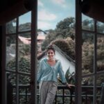 Amala Paul Instagram - In good company! 💕 #rainandme #nature #allgreeneverything #bliss #naturebaby Old Harbour Hotel, Kochi, India
