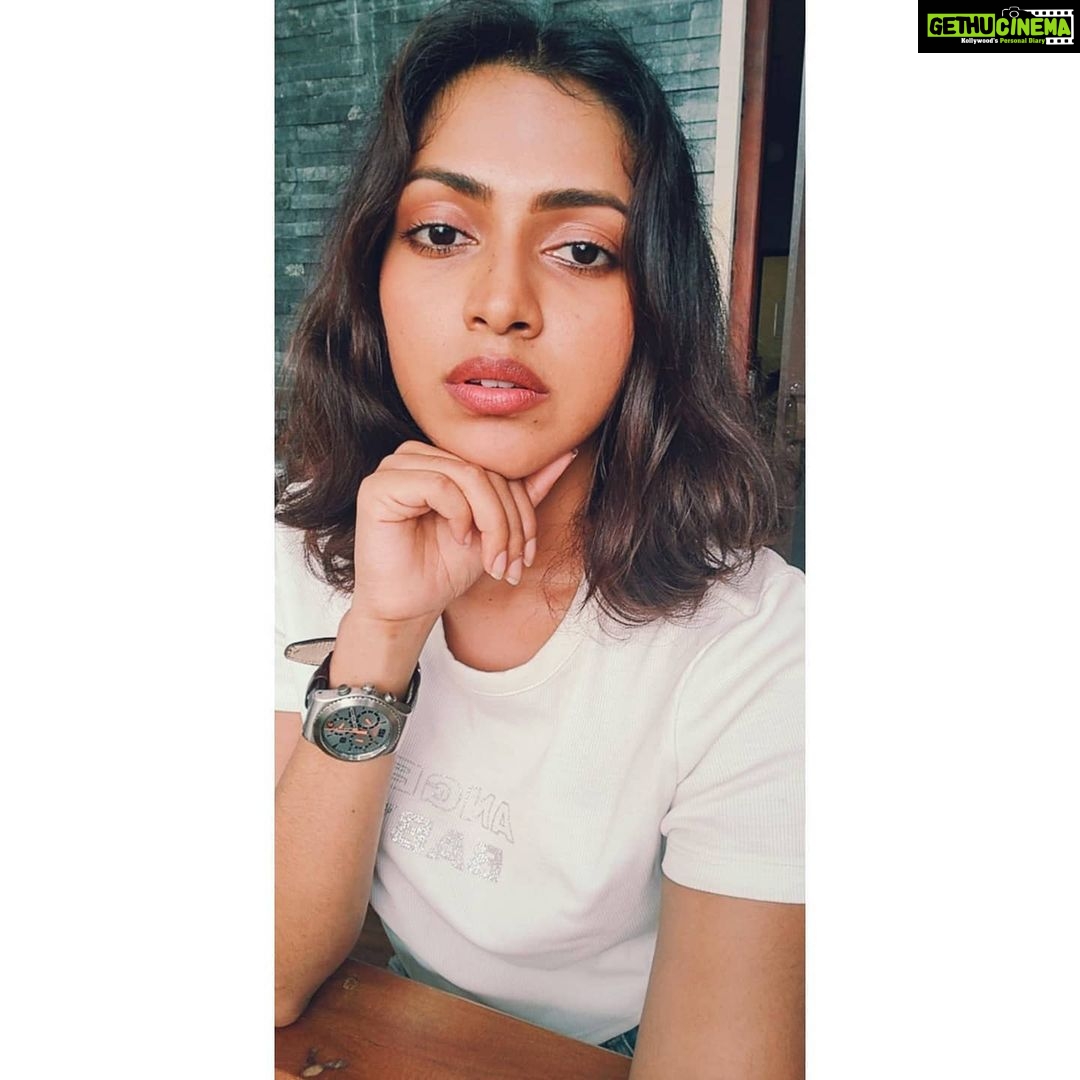 Amala Paul Instagram - My vibe is pretty straightforward - Stay calm, no qualm! ☮️🕉️💟 . . #calm #freespirit #flow #patience #peaceout