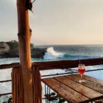 Amala Paul Instagram - Saw the most beautiful sunset of my life on the last evening of my 27th year. #blessed #grateful #bluelagoon Blue Lagoon Nusa Ceningan
