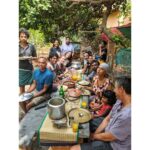 Amala Paul Instagram - Food baes - Potluck with my fav bunch!💫 . . #goodfoodgoodmood #food #foodgasm #foodies #potluck #friends #veggies #Pondylife #goodlife #goodvibes #AmalaPaul