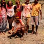 Amala Paul Instagram – Indeed the best Holi ever! So grateful to be around such good souls to strengthen, love and grow through all phases of my life. 
The universe is always giving , we just need to have an open and grateful heart. 💗🙏🏻 #tribe #goodvibesonly #yourvibeattractsyourtribe #grateful