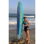 Amala Paul Instagram – Beach is the answer no matter what the question is!
Back to school, this time surf school. Learning to surf 🏄 🏖️
.
.
#beachbaby #sundayvibes #learningneverends #wavewayoflife