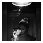 Amala Paul Instagram - This is not me advocating smoking, this is me living my Hollywood fan girl dreams. Every star has an iconic smoking shot, and here's mine! #livingthedream Shot by my genius girl @isha01ch 🖤