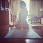 Amala Paul Instagram - Back to yoga back to bliss . Terribly missed yoga for a week due to 'Aadai' shoot, the role demands creation of a character from within my self. This results in lot of turmoil and one feels disconnected and confused from the self. And finally this sunday, I caught up with one hour of Ashtanga Yoga and woosh I am back absolutely awake, being myself and peaced out✌🏻 #aadai #yoga #ashtanga PS : why can't everyone on earth practises yoga 🧘‍♂️🧘‍♀️, entire world would be such a peaced out place!!!