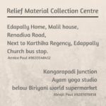 Amala Paul Instagram – Requesting people who are residing nearby edappally, palarivattom, kangarapadi, thevakkal, pookattupady and nearby areas to send relief materials to these centres. We will be distributing this to several camps nearby. WATER FOOD RATION, UNDERGARMENTS, SANITARY NAPKINS, BABY PADS MOST NECESSARY. PLEASE DO YOUR BEST. Do share  #keralafloods #reliefmaterials #centre #edappally #kakkanad #thevakkal