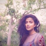 Amala Paul Instagram - I am the blossom!! 1.(n) A period or condition of maximum development Pic:: @isha01ch ❤️🌼 #blossom #eachday #satchitananda