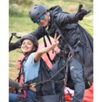 Amala Paul Instagram – 🎩 #tbt #paragliding #himalayas Bir Billing