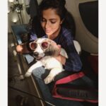 Amala Paul Instagram - 💞🌞🐾 #babyandmama #cuddlytime #mybabywinter